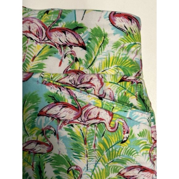 attyre Ladies sz 6 Tennis Golf Pickleball skort stretch pull on Flamingo Beach - Picture 5 of 7